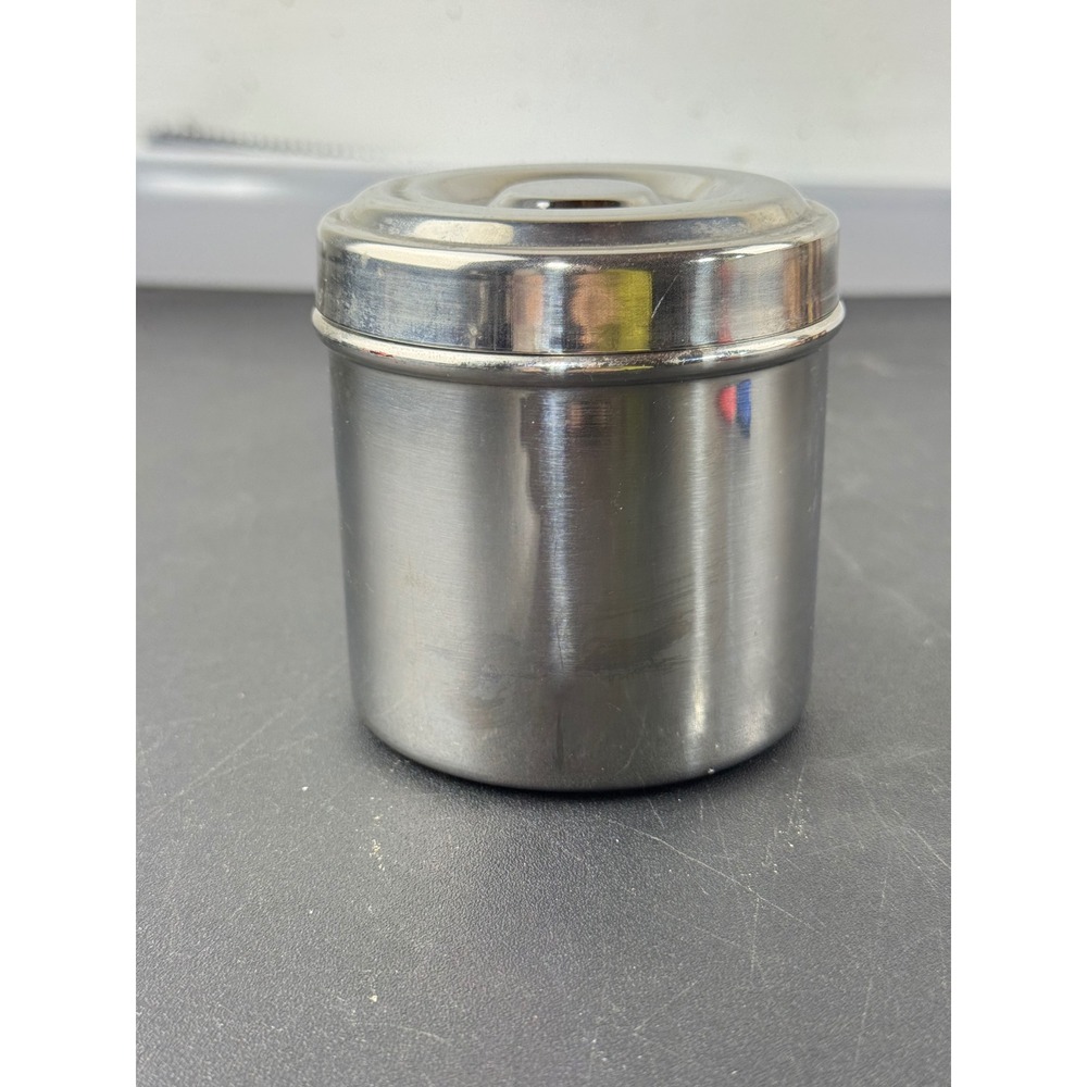 Stainless Steel Medical Container with Lid